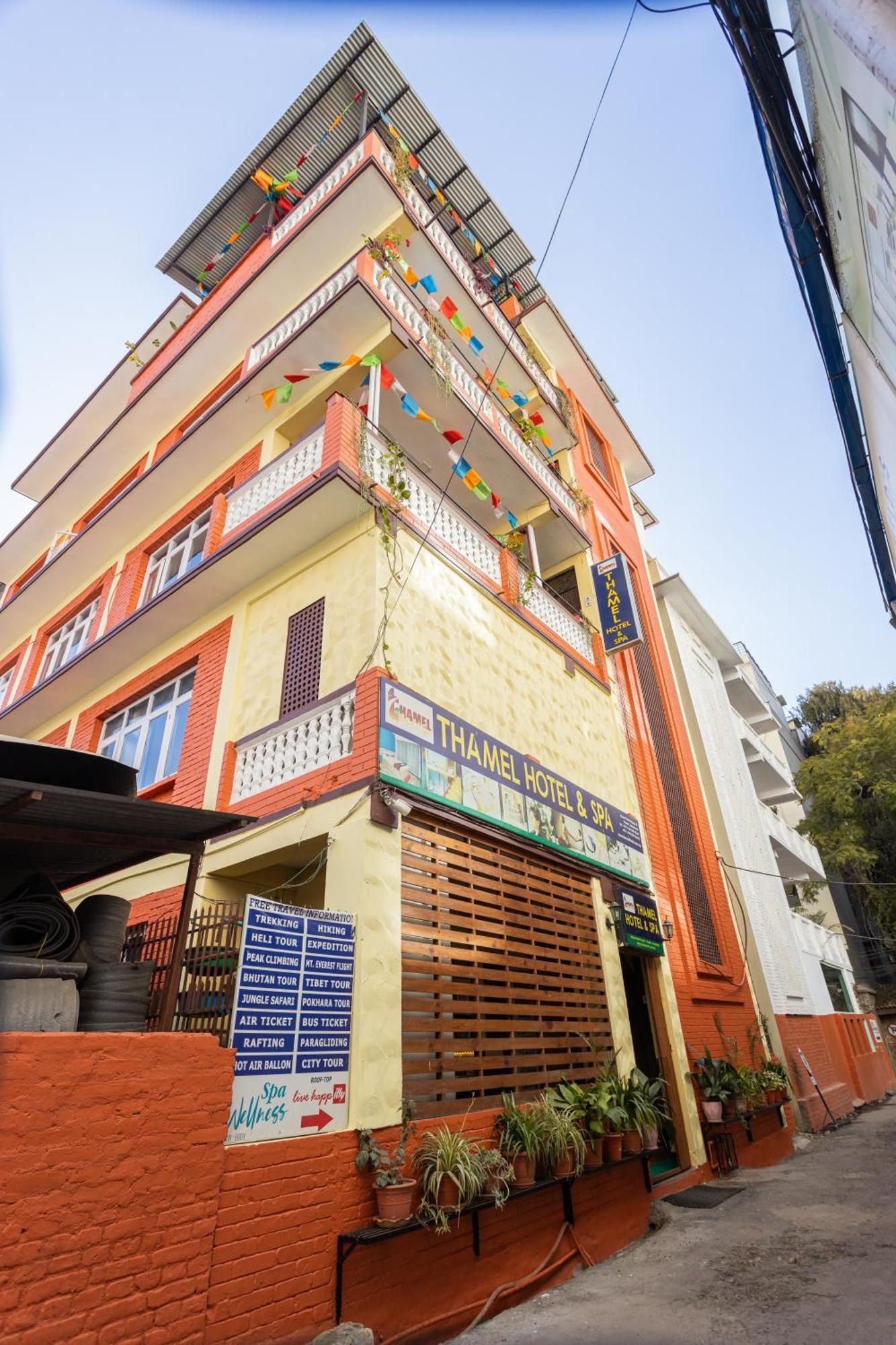 Thamel Hotel & Spa Katmandú Exterior foto