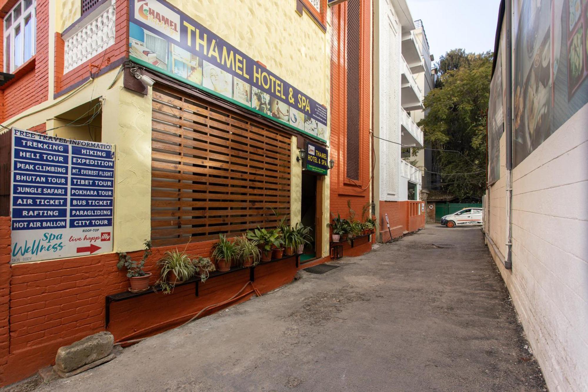 Thamel Hotel & Spa Katmandú Exterior foto